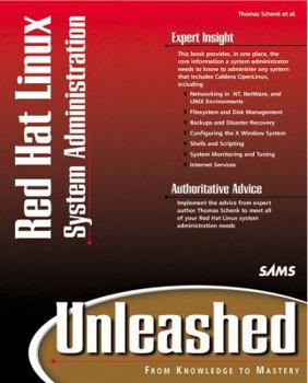 Paperback Red Hat Linux System Administration Unleashed [With Companion] Book