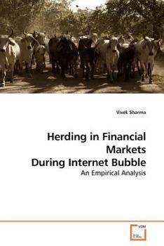 Paperback Herding in Financial Markets During Internet Bubble Book