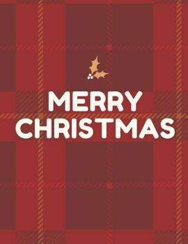 Paperback Merry Christmas: A Christmas Notebook Book