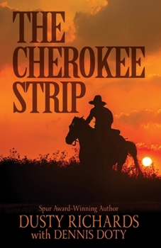 Paperback The Cherokee Strip [Large Print] Book
