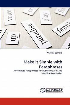 Paperback Make It Simple with Paraphrases Book