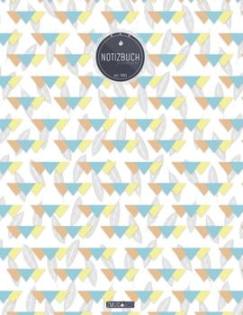 ZMUDACE Notizbuch Punktraster: in DIN A4 Softcover ZP189 Feder Kinder 156 leere gepunktete Seiten mit pers�nlichem Register + Seitenzahlen Zeichenbuch, Skizzenbuch, Dot Grid Notebook, Malbuch, Notizhe
