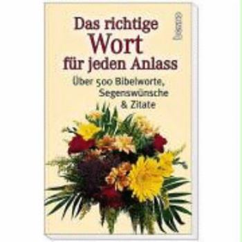 Paperback Das richtige Wort für jeden Anlass [German] Book