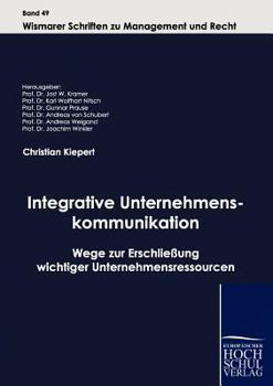 Paperback Integrative Unternehmenskommunikation [German] Book