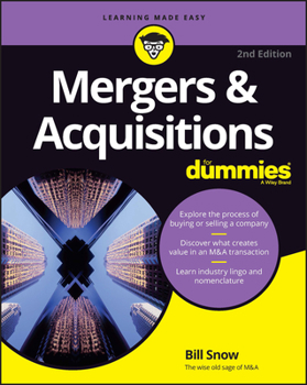 Paperback Mergers & Acquisitions for Dummies Book