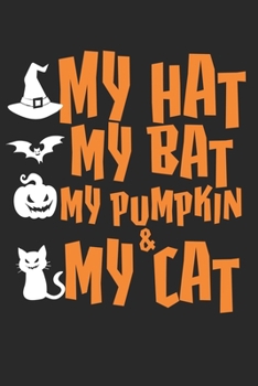 Halloween: Bereite dich auf die Apokalypse und den Weltuntergang vor ? das lustige, gruslige Buch zum selbst ausfüllen ? Dokumentiere die besten ... ? Motiv:  Hat bat pumkin cat (German Edition)