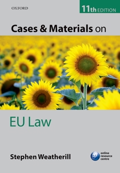 Paperback Cases and Materials on EU Law Book