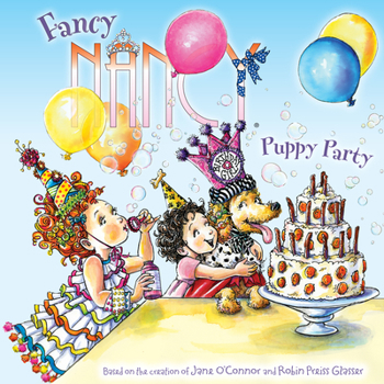 Paperback Fancy Nancy: Puppy Party Book