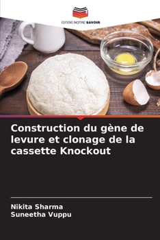 Paperback Construction du gène de levure et clonage de la cassette Knockout [French] Book