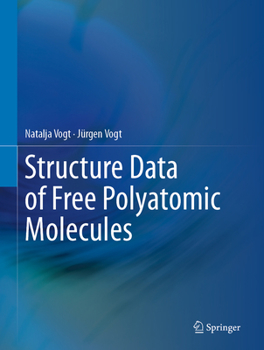 Hardcover Structure Data of Free Polyatomic Molecules Book