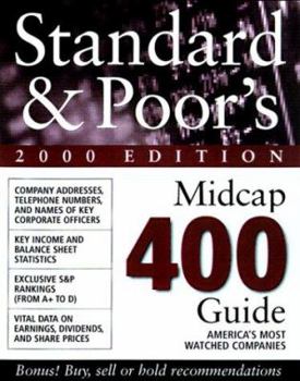 Paperback Standard & Poor's Midcap 400 Guide Book