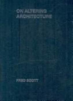 Paperback On Altering Architecture Book