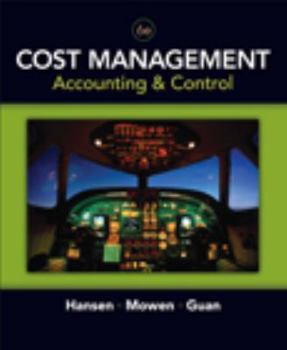 Hardcover Cost Management: Accounting & Control Book