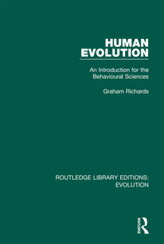 Paperback Human Evolution: An Introduction for the Behavioural Sciences Book