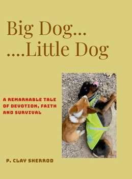 Hardcover Big Dog - Little Dog: A remarkable tale/tail of devotion, faith and survival Book