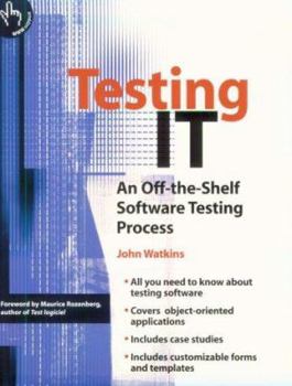 Paperback Testing It: An Off-The-Shelf Software Testing Process Book