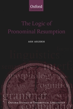 Paperback The Logic of Pronominal Resumption Book