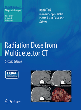 Paperback Radiation Dose from Multidetector CT Book