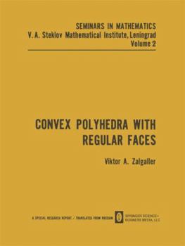 Paperback Convex Polyhedra with Regular Faces Book