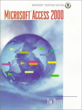 Paperback Microsoft Access 2000 Book