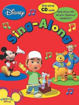 Hardcover Disney Play House Sing Along Book
