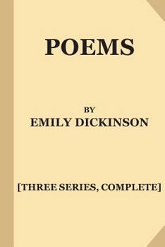 Paperback Poems by Emily Dickinson [Three Series, Complete] Book