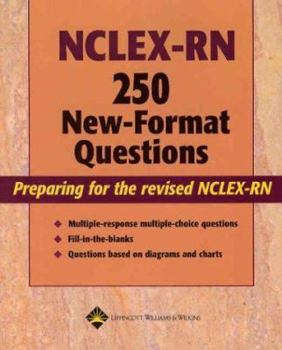 Paperback Nclex-Rn 250 New-Format Questions Book