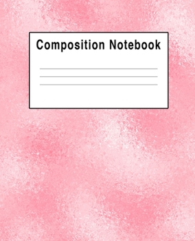 Paperback Composition Notebook: Rose Gold Blush Pink Reflection Book