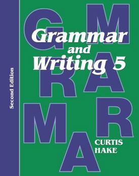 Paperback Grammar & Writing Student Textbook Grade 5 2nd Edition 2014 Book