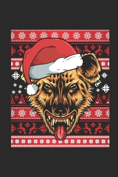 Ugly Christmas - Hyena: Graph Ruled Notebook – Journal for Ugly Christmas Gift And New Year Gift Idea