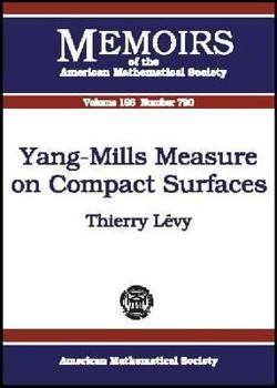 Paperback Yang-Mills Measure on Compact Surfaces Book