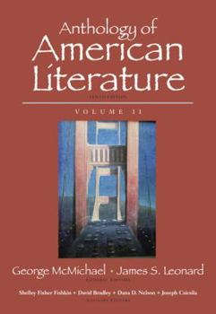 Paperback Anthology of American Literature, Volume II (10th Edition) Book