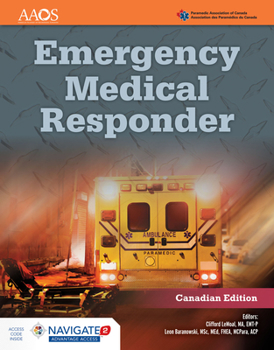 Paperback Emergency Medical Responder (Canadian Edition) Book