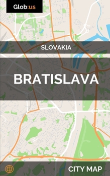 Paperback Bratislava, Slovakia - City Map Book