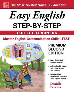 Paperback Easy English Step-By-Step for ESL Learners, Second Edition Book