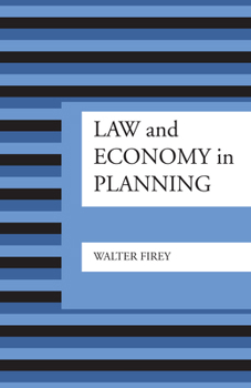 Paperback Law and Economy in Planning Book