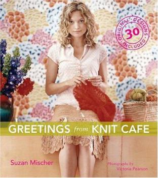 Hardcover Greetings from Knit Cafe Book