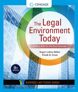 Paperback The Legal Environment Today Book