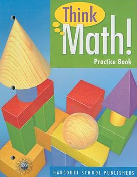 Paperback Think Math! Practice Book, Grade 3 Book