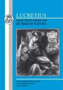 Paperback Lucretius: Selections from the de Rerum Natura Book