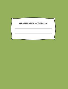 Paperback Graph Paper Notebook: Quad Ruled Notebook Graphing Paper Math and Science Composition Book for Students, 5 Squares Per Inch, Large, Lime Gre Book