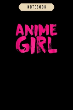 Notebook: Anime anime girl trendy graphic  Notebook|6x9(100 pages)Blank Lined Journal For kids, ramen, anime, manga lovers, student, school, women, girls, boys, men, birthday gifts|Anime gifts