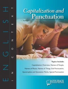 CD-ROM Capitalization and Punctuation Book