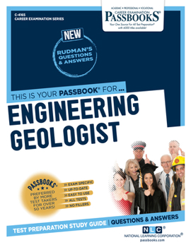 Paperback Engineering Geologist (C-4165): Passbooks Study Guide Volume 4165 Book