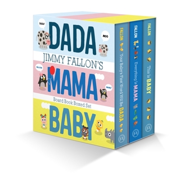 Board book Jimmy Fallon's Dada, Mama, and Baby Board Book Boxed Set Book