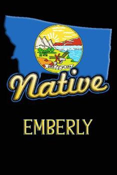 Paperback Montana Native Emberly: College Ruled Composition Book