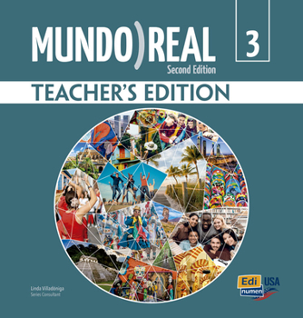 Paperback Mundo Real Lv3 - Teacher Print Edition Plus 6 Years Online Premium Access (All Digital Included: Lms+ebook+ewb+ehll) [Spanish] Book