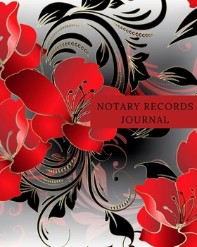 Paperback Notary Records Journal: Official Notary Journal- Public Notary Records Book-Notarial acts records events Log-Notary Template- Notary Receipt B Book