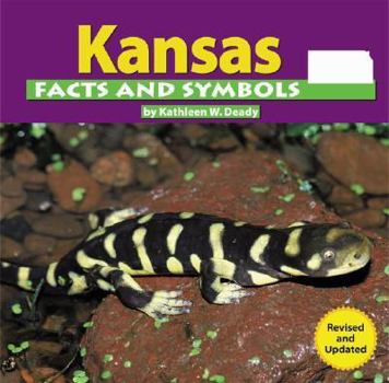 Library Binding Kansas Facts and Symbols Book