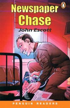 Paperback Newspaper Chase (Penguin Readers, Easystarts) Book
